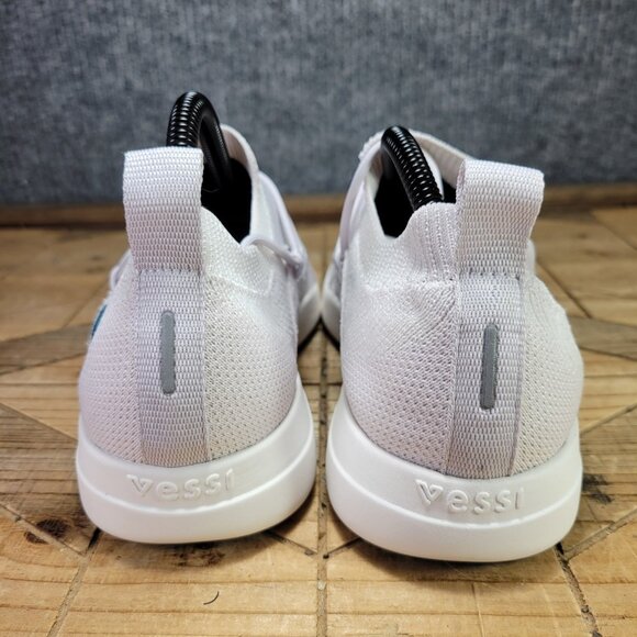 Vessi Cityscape Classic Women’s Size 8 Birch White‎ Athletic Shoes Sneakers Knit - Picture 7 of 11